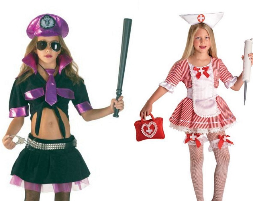 Η σημερινή Ελλάδα θέλει τα 7χρονα κορίτσια ως «σέξι αστυνομικίνες» και «άγριες νοσοκόμες»