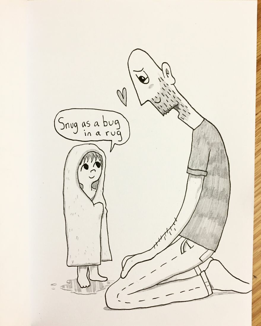 10 σκίτσα που μόνο οι παντρεμένοι με παιδιά θα εκτιμήσουν