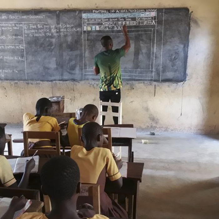 Δάσκαλος στην Γκάνα