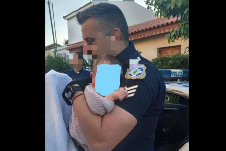 Ο αστυνoμικός που έβγαλε το μωρό από το σπίτι: "Η Λυδία "μου" σήμερα έμεινε ορφανή από γονείς…"