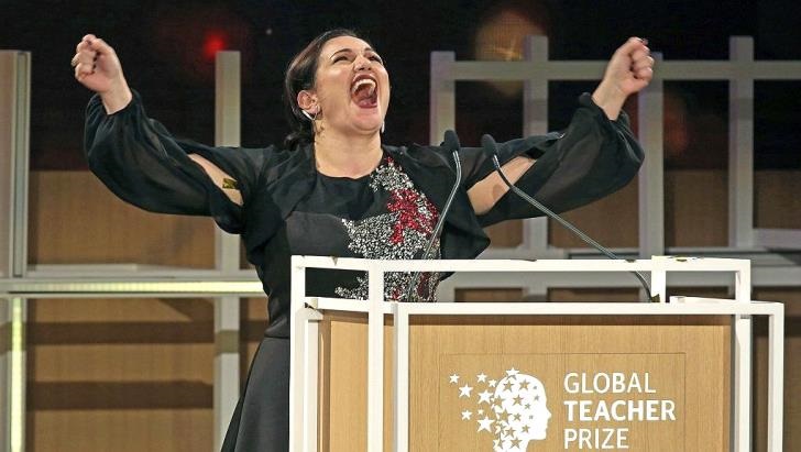 Άντρια Ζαφειράκου: Η καλύτερη δασκάλα του κόσμου ανάμεσα στους 100 «ηγέτες του μέλλοντος»