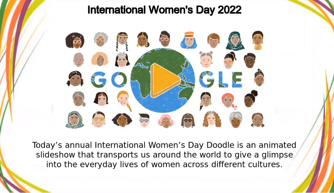 Παγκόσμια Ημέρα της Γυναίκας: Το doodle της Google για την ημέρα