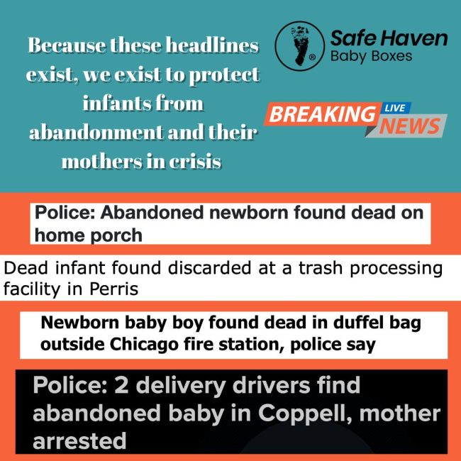 "Αφήνεις το μωρό ανώνυμα και χωρίς συνέπειες" | 23 βρέφη έχουν αφεθεί σε ειδικά κουτιά στην Αμερική τα τελευταία 5 χρόνια