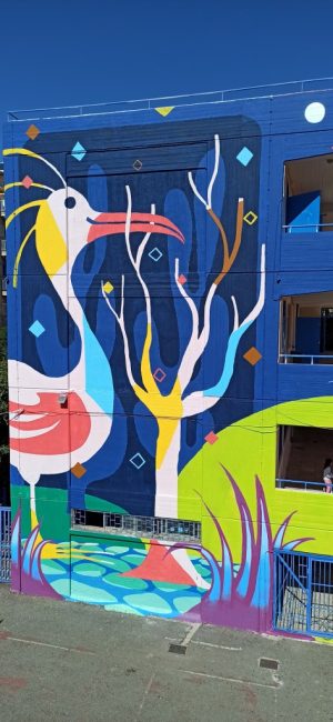 Street artists έντυσαν με εντυπωσιακές τοιχογραφίες με θέμα το περιβάλλον τα σχολεία της Αθήνας