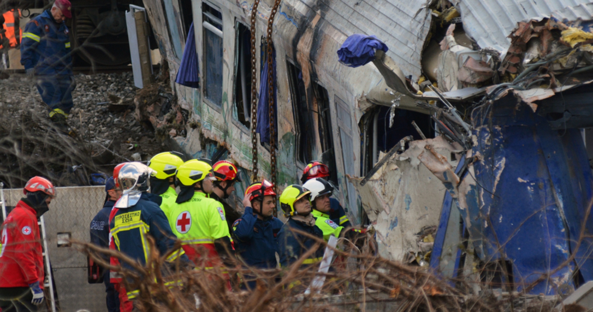 Σιδηροδρομικό δυστύχημα στα Τέμπη: 57 επιβεβαιωμένοι νεκροί, 36 νεκροί έχουν ταυτοποιηθεί, 38 επιβάτες νοσηλεύονται