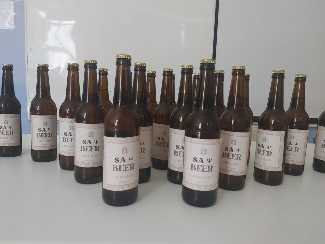 Τη δική τους μπύρα παρασκεύασαν μαθητές του Γυμνασίου Διαπολιτισμικής Εκπαίδευσης Σαπών