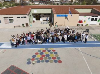 Το πυρόπληκτο σχολείο της Παλαγίας ξαναγεννήθηκε από τις στάχτες του: Το «Μαζί για το Παιδί» φύτεψε και πάλι την ελπίδα