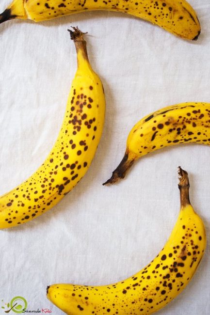 Μίνι τηγανίτες μπανάνας με δύο υλικά